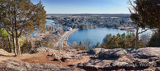 Westport From Spy Rock_15222-3.jpg - Photographed from Foley Mountain's Spy Rock lookout at Westport, Ontario, Canada.